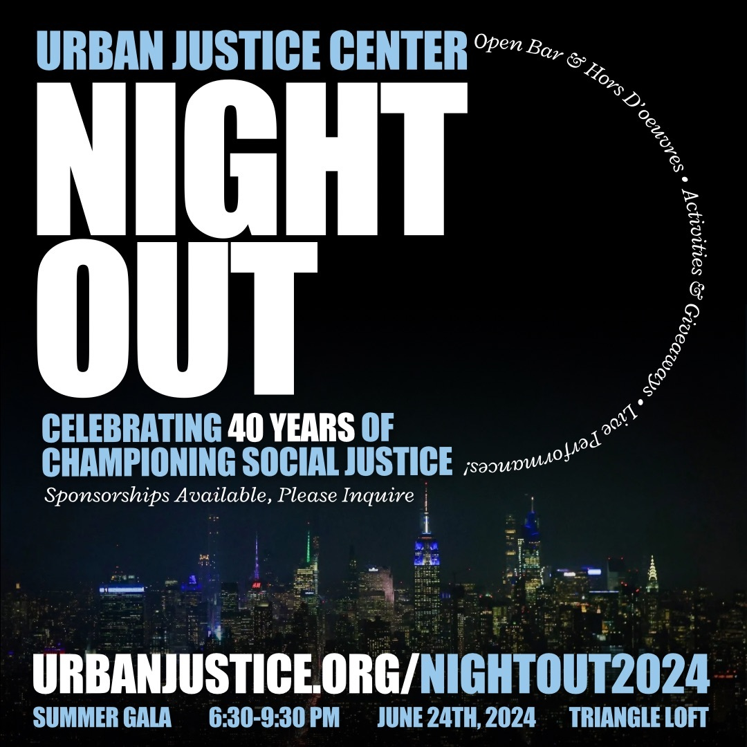 Urban Justice Center Night Out Annual Summer Gala Photo
